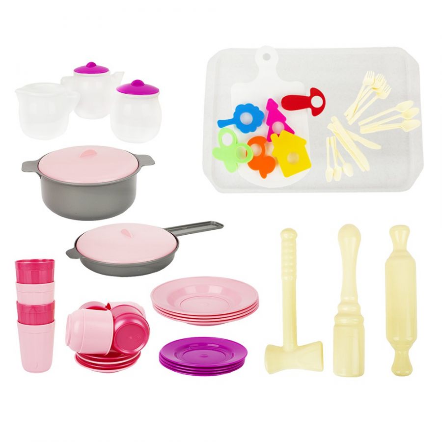 Игра Детский кухонный набор «Столовый» в сумке 52пр.