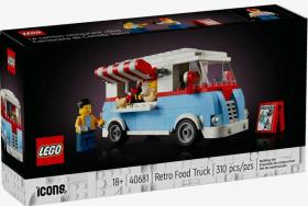 Конструктор LEGO Icons 40681 Ретро фуд трак