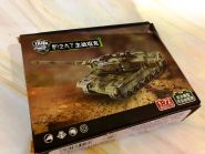 Цветная сборная модель танка Leopard 2А7 в масштабе 1:72