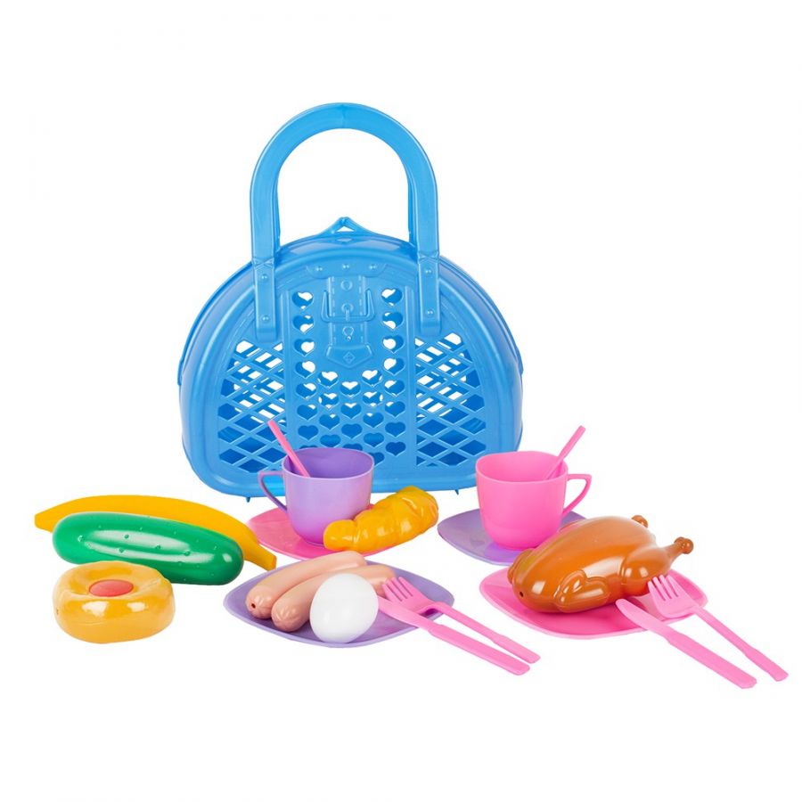 Игровой набор «Завтрак путешественника» в сумке 21пр.