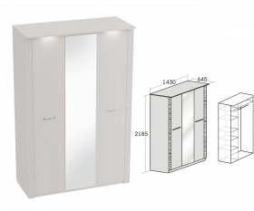 Шкаф 3х-дверный "Элана"