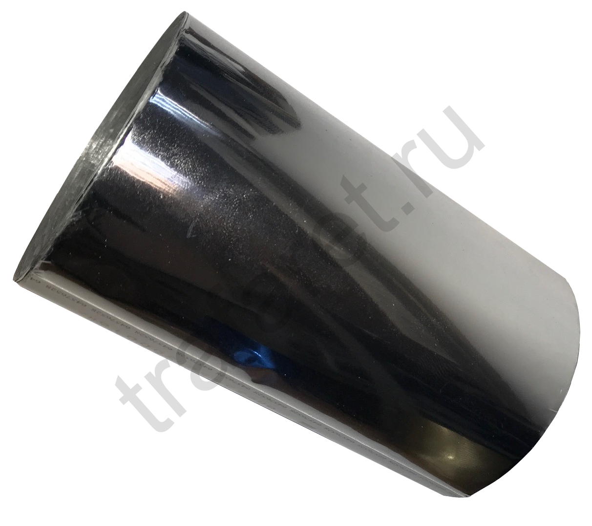 Фольга для тиснения по пластику и бумаге 507 Silver 120, Рулонная, 640/100 мм, 120 м, серебро