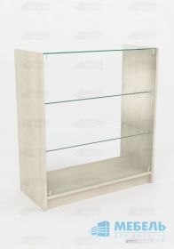 Прилавок из ЛДСП и стекла 08