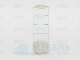 Витрина из ЛДСП и стекла 01