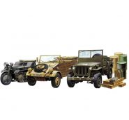 Academy 13416 Сборная модель набор техники WW.II GROUND VEHICLE SET (1:72)