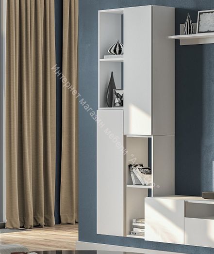 Гостиная Токио Белый текстурный