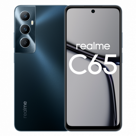 Realme C65 8/256 ГБ RU, 2 nano SIM, черный RU