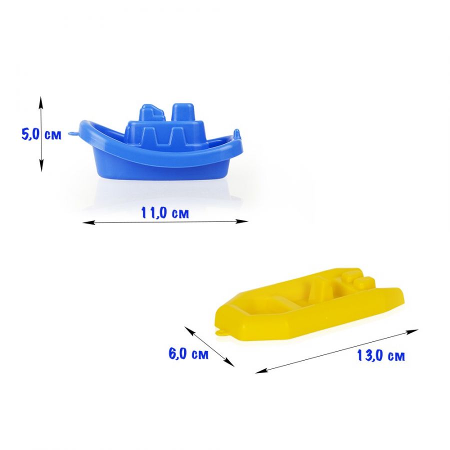 Набор для купания 2пр.(кораблик, лодочка)