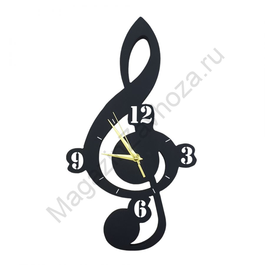 ЧАСЫ НАСТЕННЫЕ ШАХМАТЫ / СКРИПИЧНЫЙ КЛЮЧ