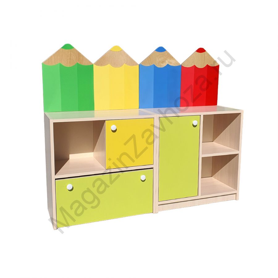 СТЕНКА 22 С ДЕКОРОМ ЦВЕТНАЯ 3