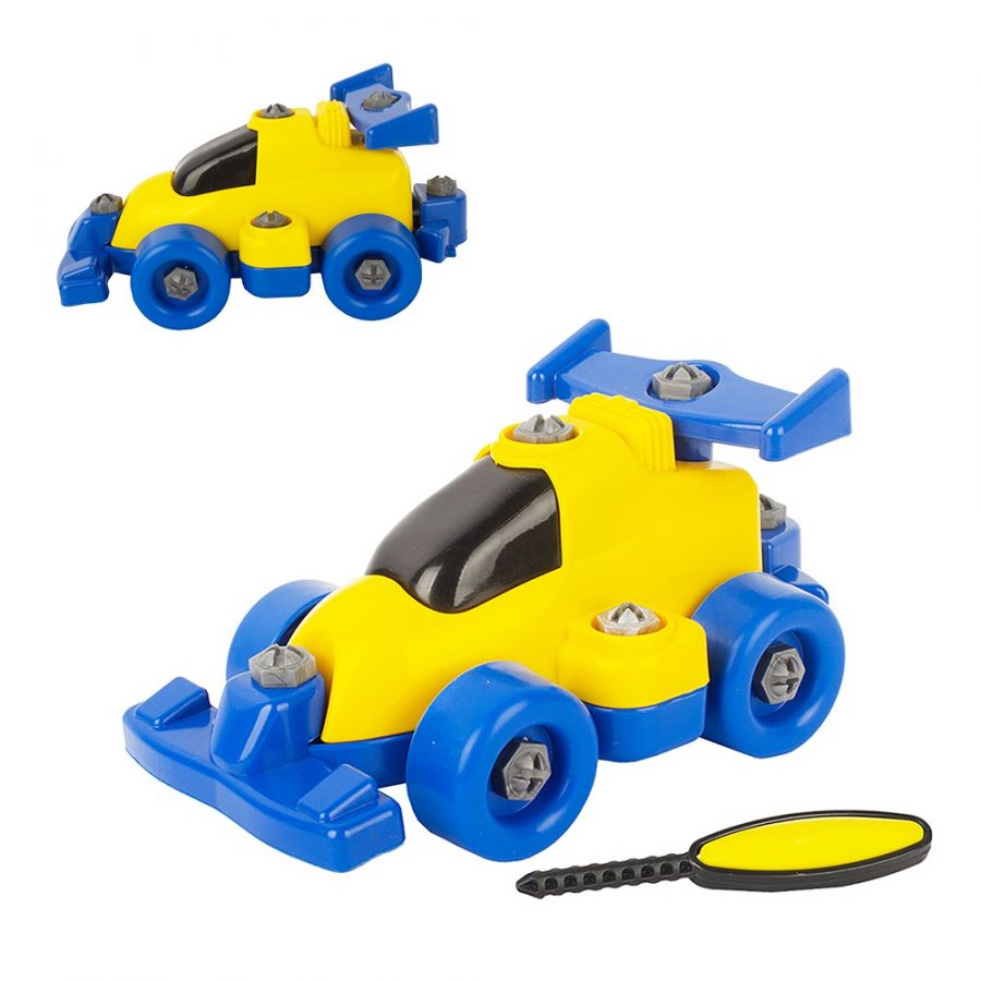 Игрушка «Суперкар» (25 предметов, отвертка 1шт.)