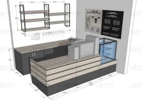Барная кофе стойка