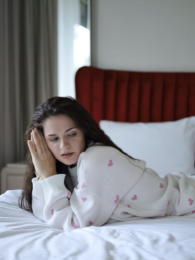 Свитер с сердечками