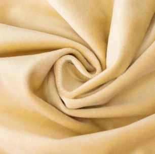 Велюр, цвет бежевый 50*37 см.