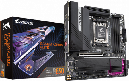 Материнская плата AM5 Gigabyte B650M Aorus Elite