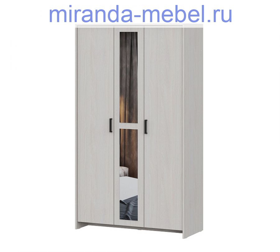 Мебель для спальни "МСП 1" Шкаф трехстворчатый