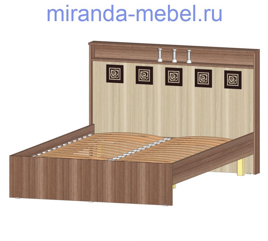Кровать 2-х спальная Коста-Рика 1400