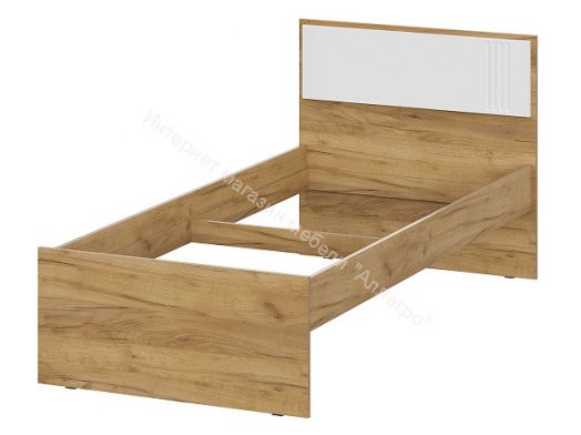 Детская Милан Дуб Золотой/Белый Матовый