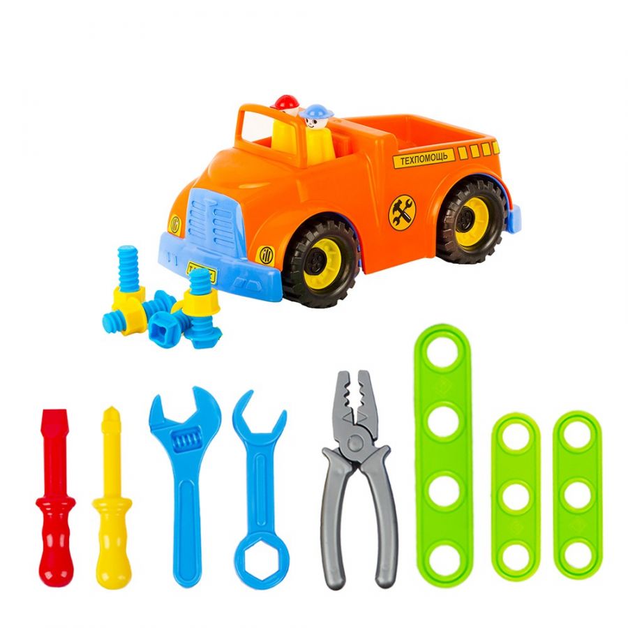 Игрушка Автомобиль «Техпомощь» 19пр.