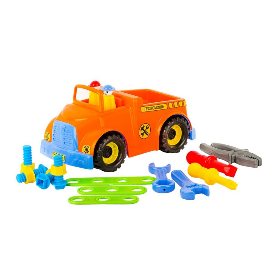 Игрушка Автомобиль «Техпомощь» 19пр.