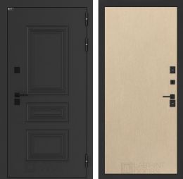 Дверь входная Лабиринт АЛЯСКА ЛАЙТ 05 Венге светлый металлическая
