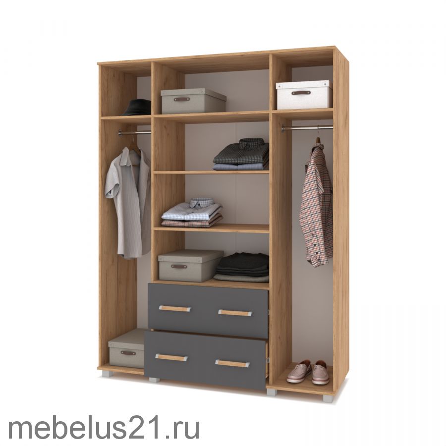 Шкаф 4-х створчатый Виора В-43