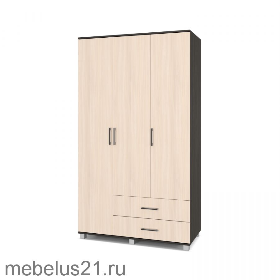 Шкаф 3-х створчатый Ева Е-33