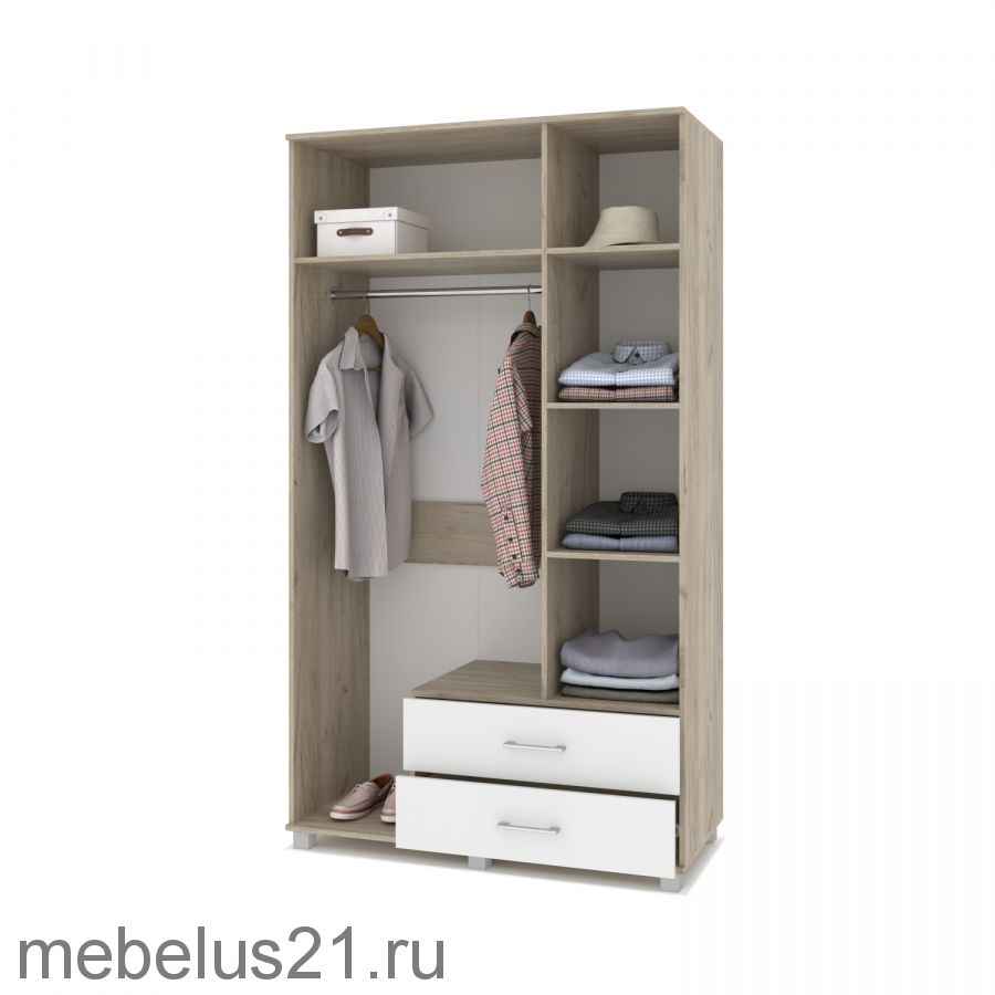 Шкаф 3-х створчатый Ева Е-33