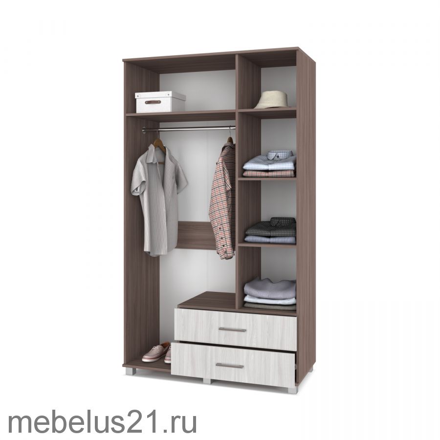 Шкаф 3-х створчатый Ева Е-33