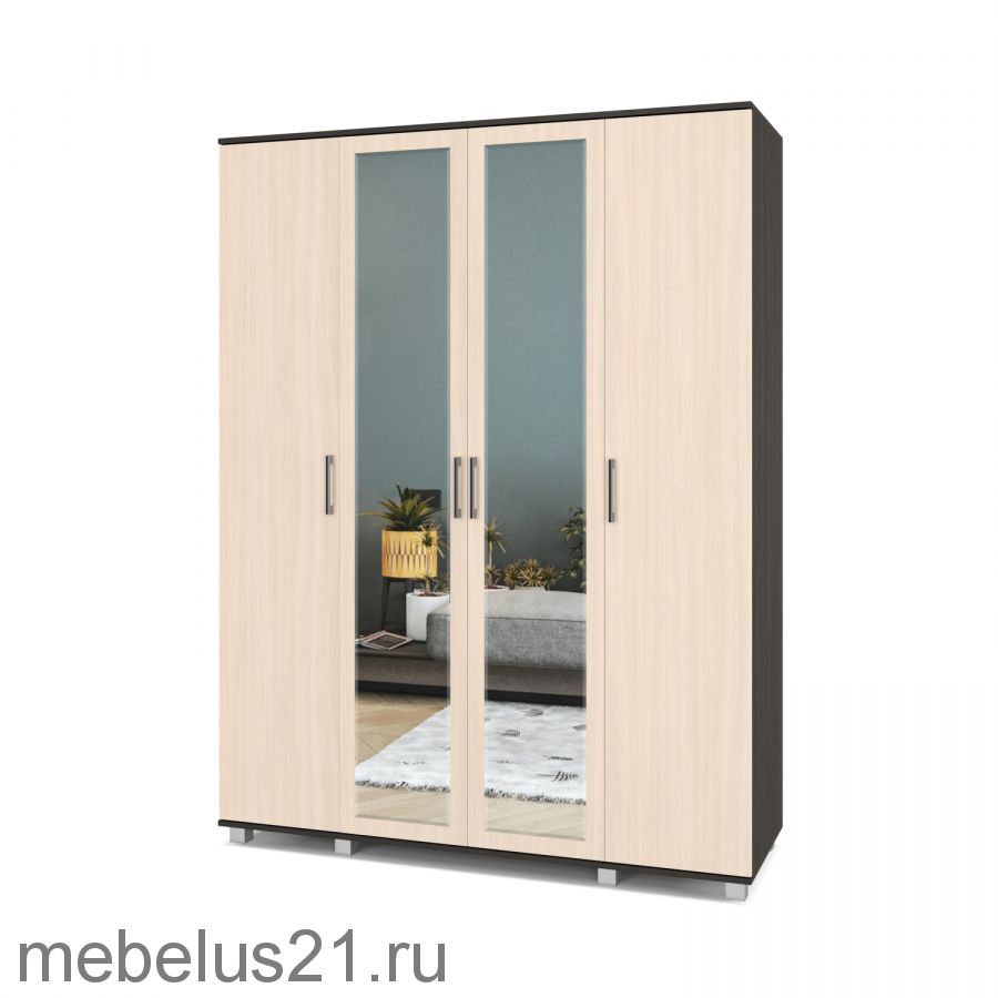 Шкаф 4-х створчатый Ева Е-41