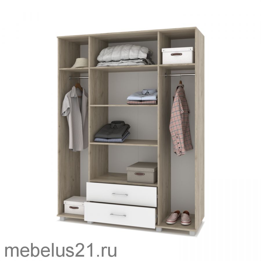 Шкаф 4-х створчатый Ева Е-43