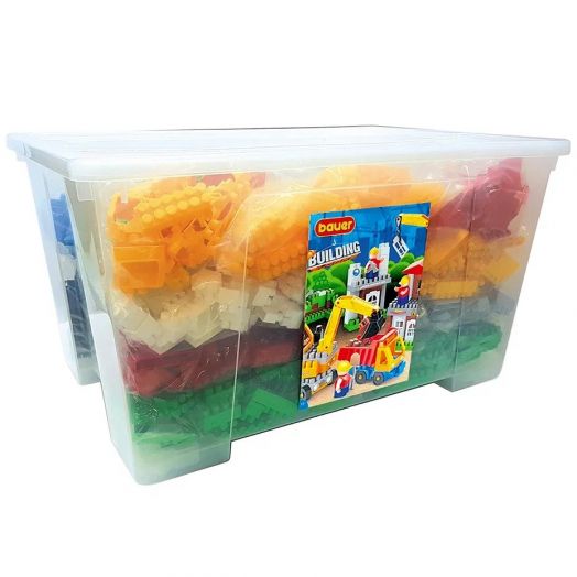 Конструктор Bauer "Стройка" (в контейнере 130 л)