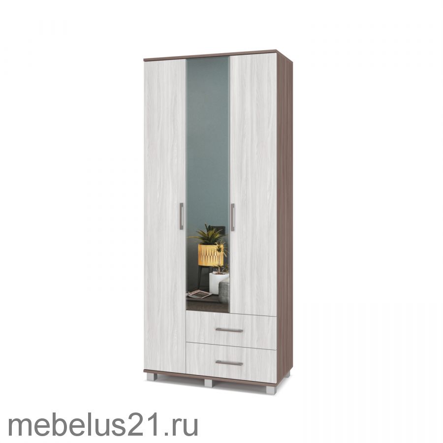 Шкаф 3-х створчатый Карина К-33