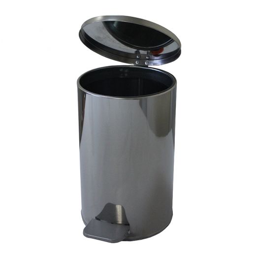 Урна с педалью  (хром)