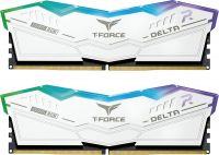 Модуль памяти DDR5 32Gb Team Group 6000 T-Force Delta RGB White FF4D532G6000HC30DC01 (2x16Gb Kit)