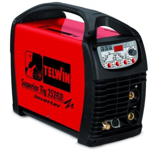 Аппарат для аргонодуговой сварки Telwin SUPERIOR TIG 252AC/DC HF/LIFT VRD 400V с аксессуарами