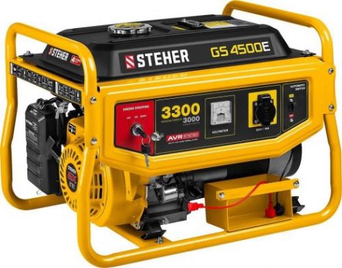 Бензиновый генератор Steher GS-4500Е, 3300 ВТ