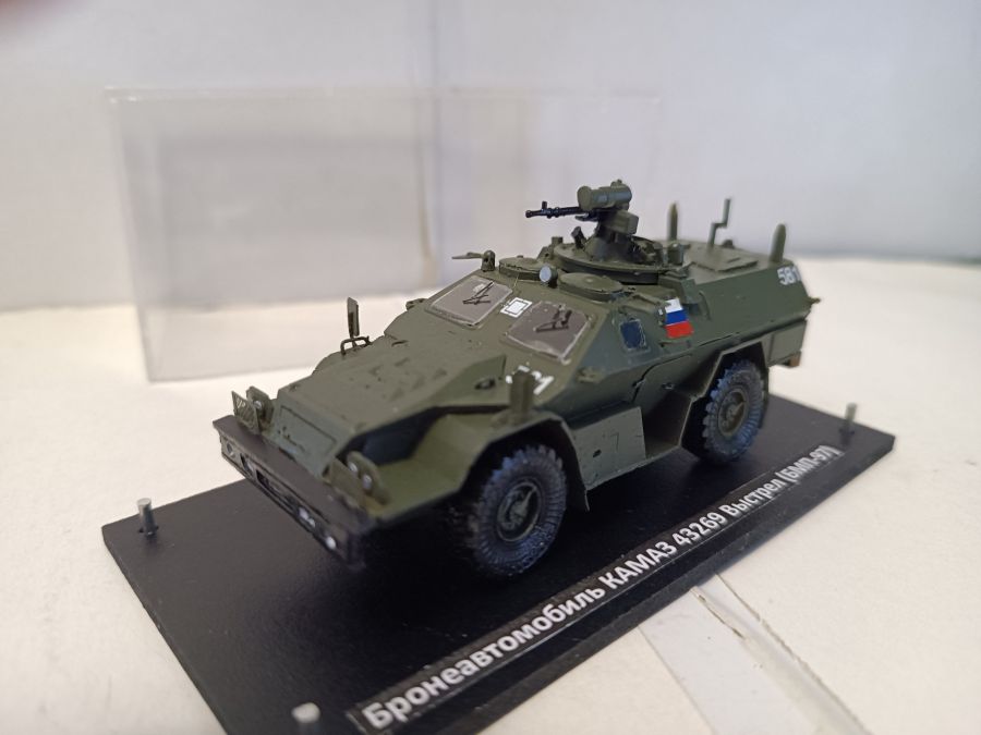 Бронеавтомобиль КАМАЗ 43269 Выстрел (БМП-97) (1/72)