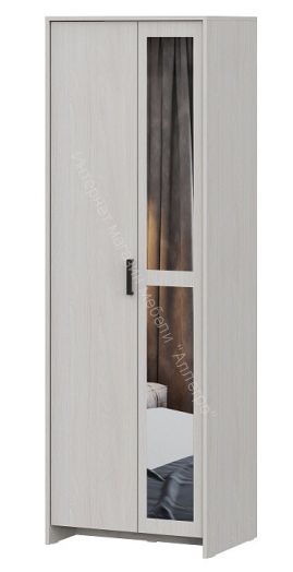 Шкаф двухстворчатый МСП 1 Ясень Анкор Светлый