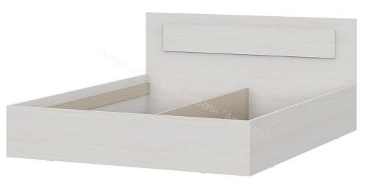 Кровать двойная универсальная 1400 МСП 1 с настилом Лайт Ясень Анкор светлый