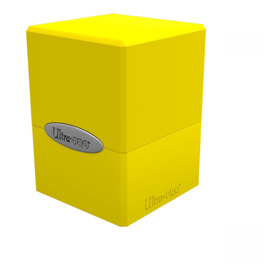 Коробочка Ultra Pro Classic Satin Cube - Lemon Yellow