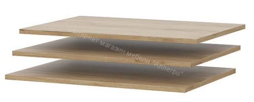 Полки для шкафа двухстворчатого МСП 1 Дуб Золотой