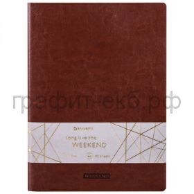 Тетрадь B5 60л.лин.BRAUBERG VIVA обложка гладкий кожзам сшивка ассорти 403901/403903/403904