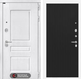 Дверь входная Лабиринт VERSAL 29 Черный кварц