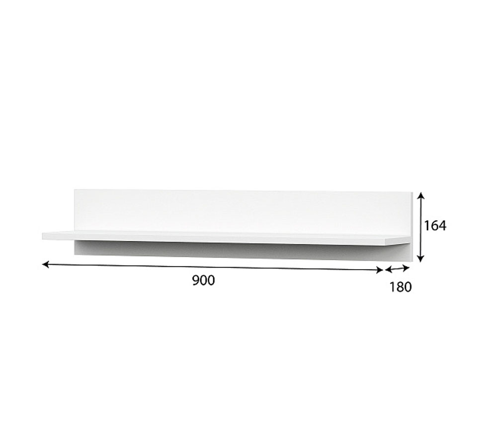 Модульная система "Токио"полка навесная