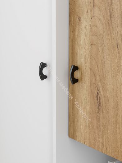 Шкаф комбинированный трехстворчатый Анри