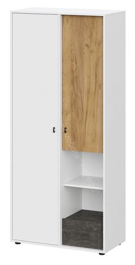 Шкаф комбинированный двухстворчатый Анри
