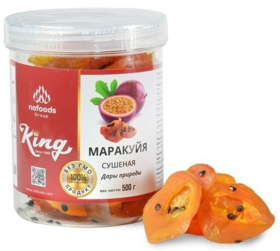 Маракуйя натуральная "King" 500гр