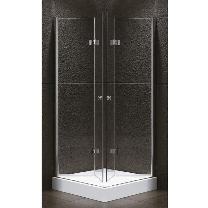 Изображение Душевой уголок CEZARES ELENA-W-ASH-2-80/100-C-Cr