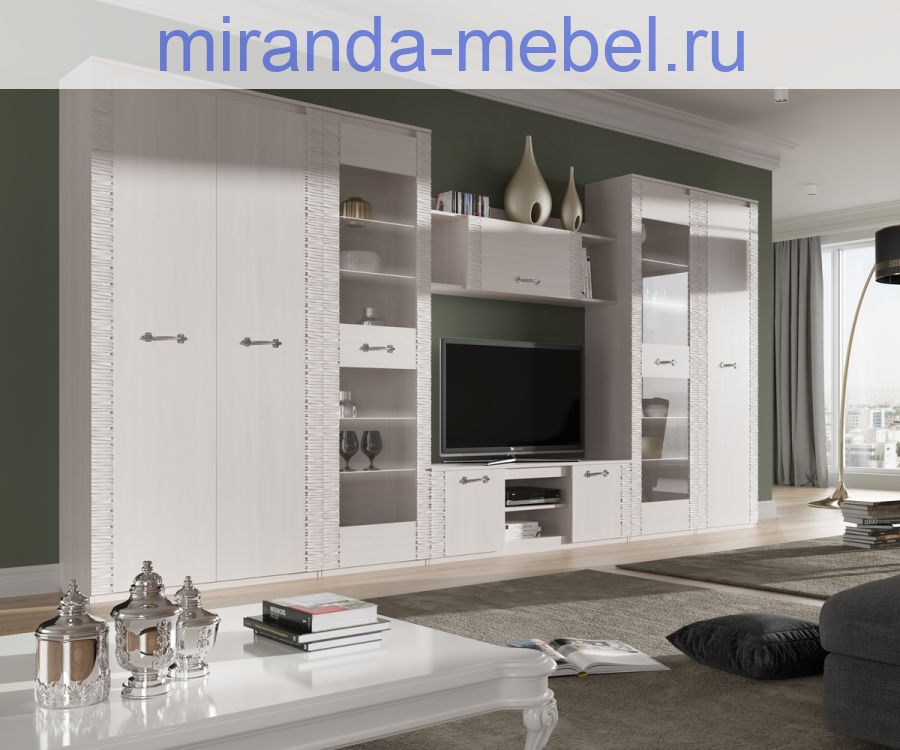 Элана (композиция 4) 4000мм Модульная гостиная